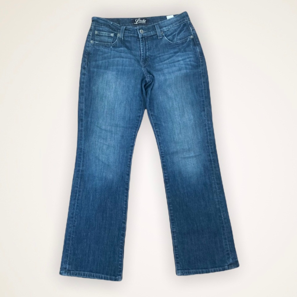 Lucky Brand Blue Jeans Neopolitan Easy Rider Boot Cut Women’s Size 4